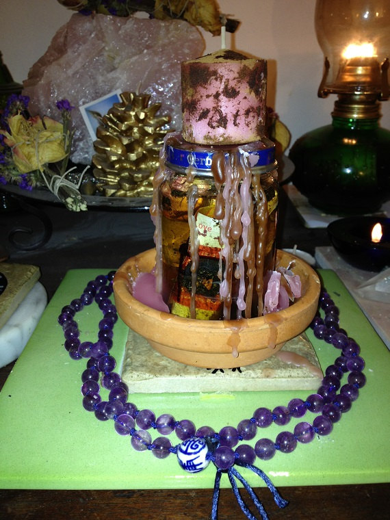 Honey Jar Spell Kit Custom Prepared Hoodoo Voodoo Magick Rootwork Conjure